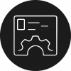 content management system icon